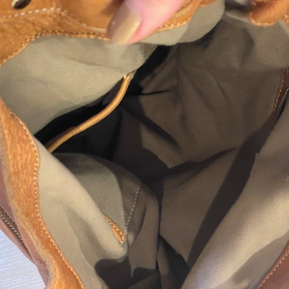 Pietro Alessandro Leather Bag Brien Crossbody Tote - Picture 5 of 9